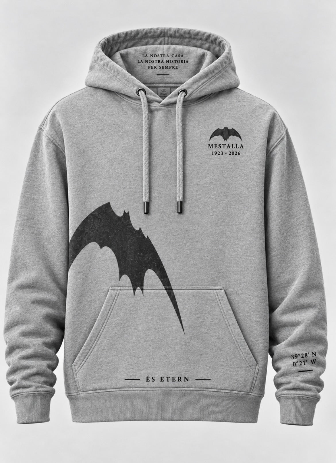 Sudadera Mestalla Legacy gris