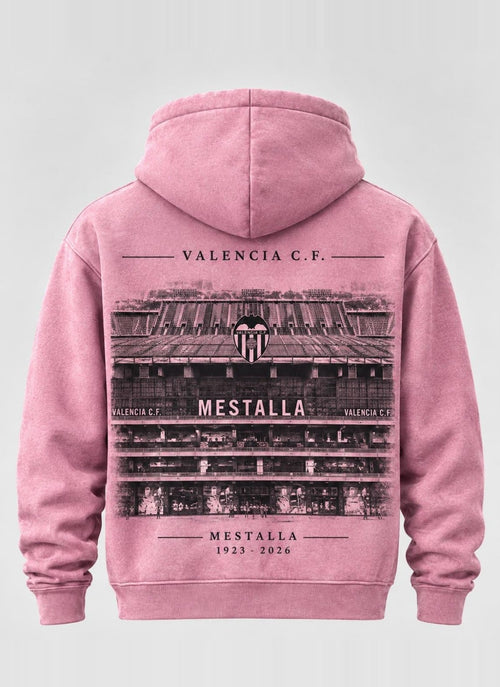 Sudadera Mestalla Legacy rosa